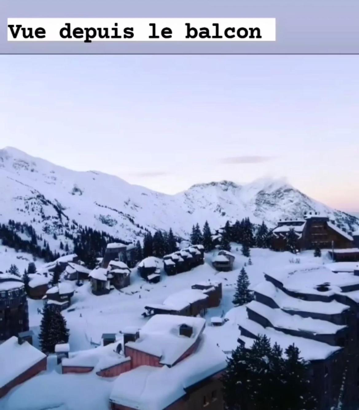 Charmant T2 Classe 3 Etoiles, Les Crozats, Magnifique Vue Montagne Avoriaz Kültér fotó