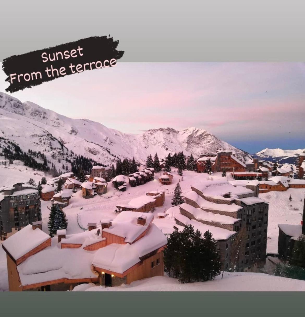 Charmant T2 Classe 3 Etoiles, Les Crozats, Magnifique Vue Montagne Avoriaz Kültér fotó